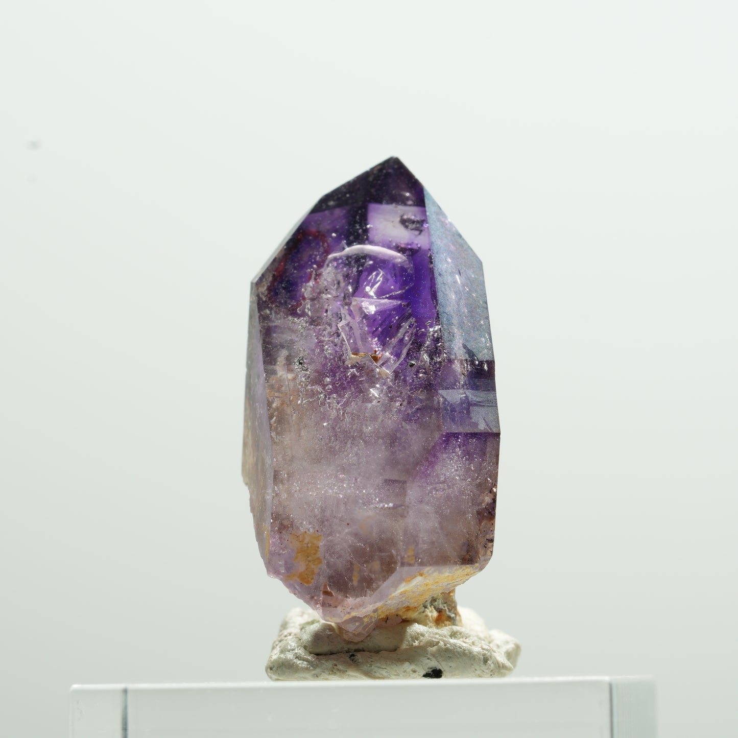Enhydro Phantom Amethyst Spitze, 1x Blase Brandberg, Namibia 29*19*12mm #13615