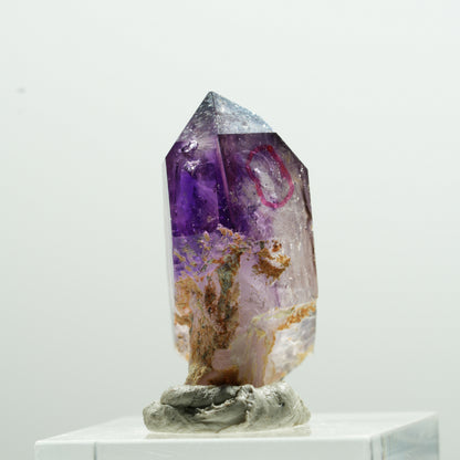 Enhydro Phantom Amethyst Spitze, 1x Blase Brandberg, Namibia 29*19*12mm #13615