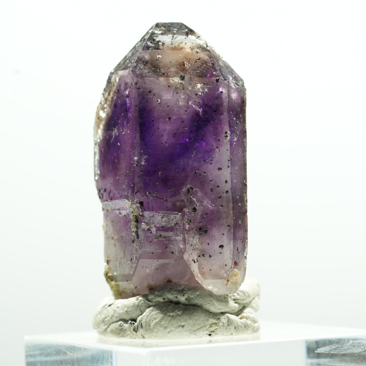 Seltene Phantom Amethyst Zepter Spitzen Brandberg, Namibia 34*20*15mm #13616