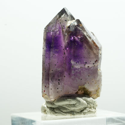 Seltene Phantom Amethyst Zepter Spitzen Brandberg, Namibia 34*20*15mm #13616