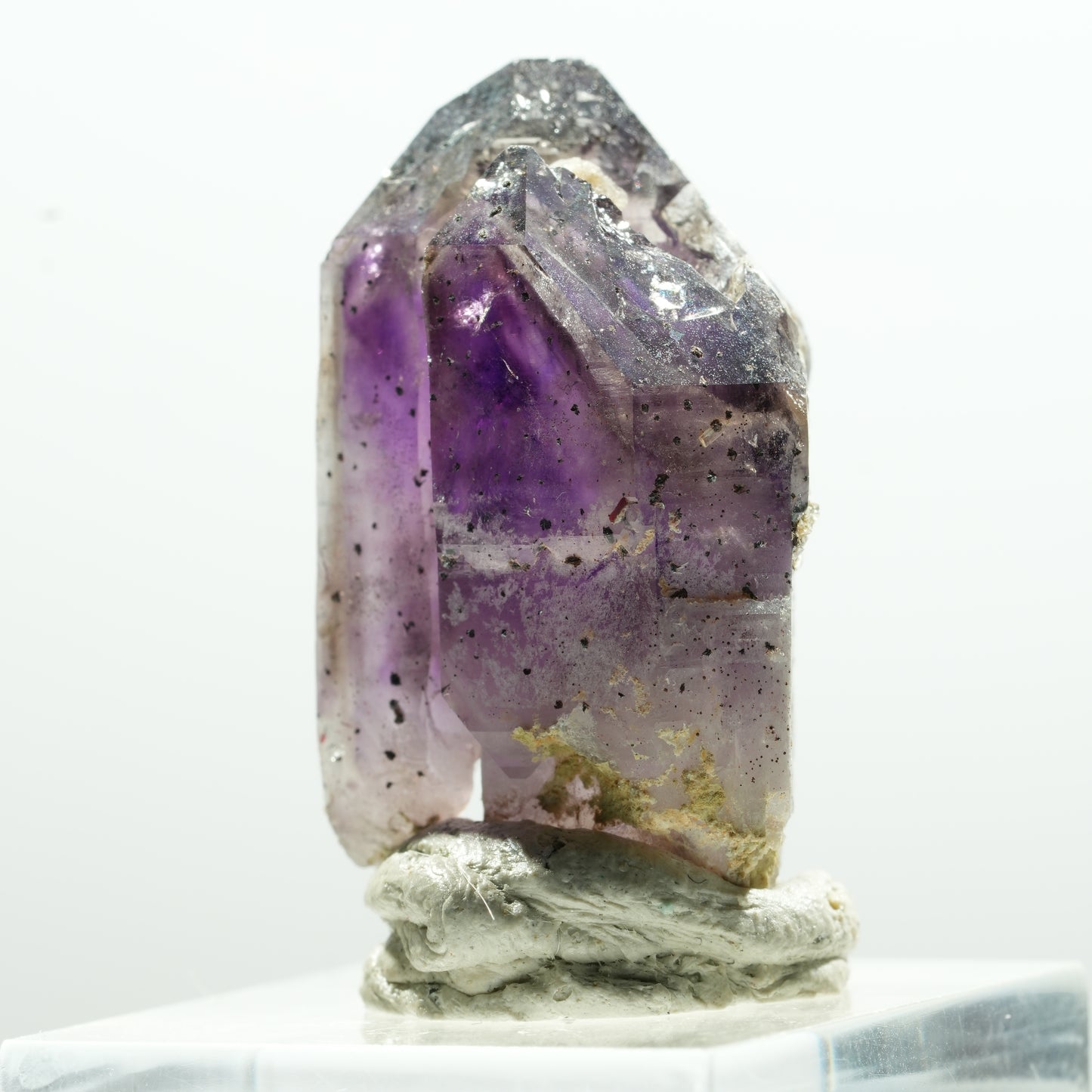 Seltene Phantom Amethyst Zepter Spitzen Brandberg, Namibia 34*20*15mm #13616