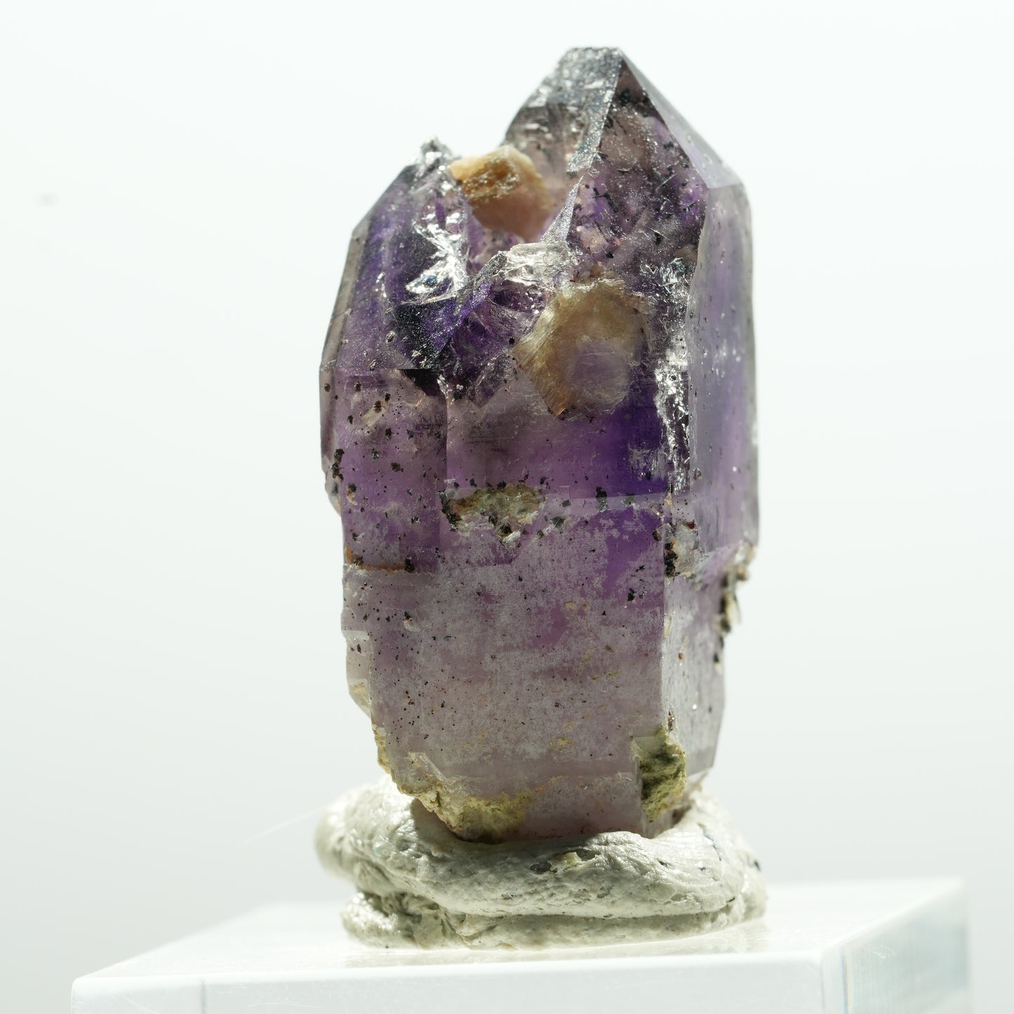 Seltene Phantom Amethyst Zepter Spitzen Brandberg, Namibia 34*20*15mm #13616