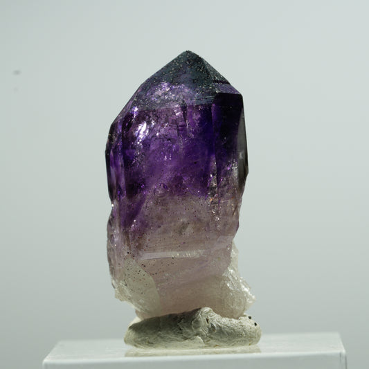 Enhydro Phantom Amethyst Spitze, 1x Blase Brandberg, Namibia 29*14*14mm #13617