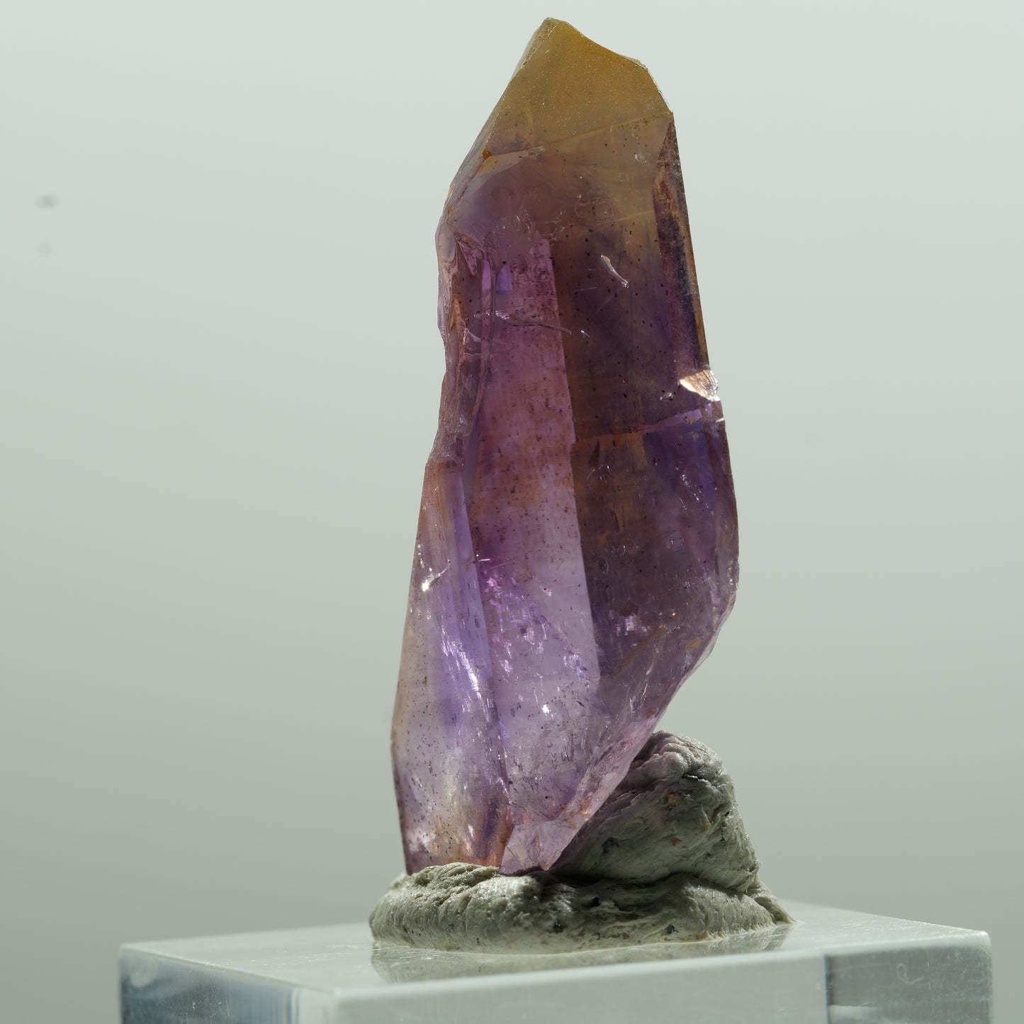 Seltene Skelett Phantom Amethyst Spitze Goboboseb, Namibia 40*20*10mm #13618