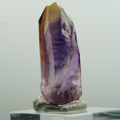 Seltene Skelett Phantom Amethyst Spitze Goboboseb, Namibia 40*20*10mm #13618
