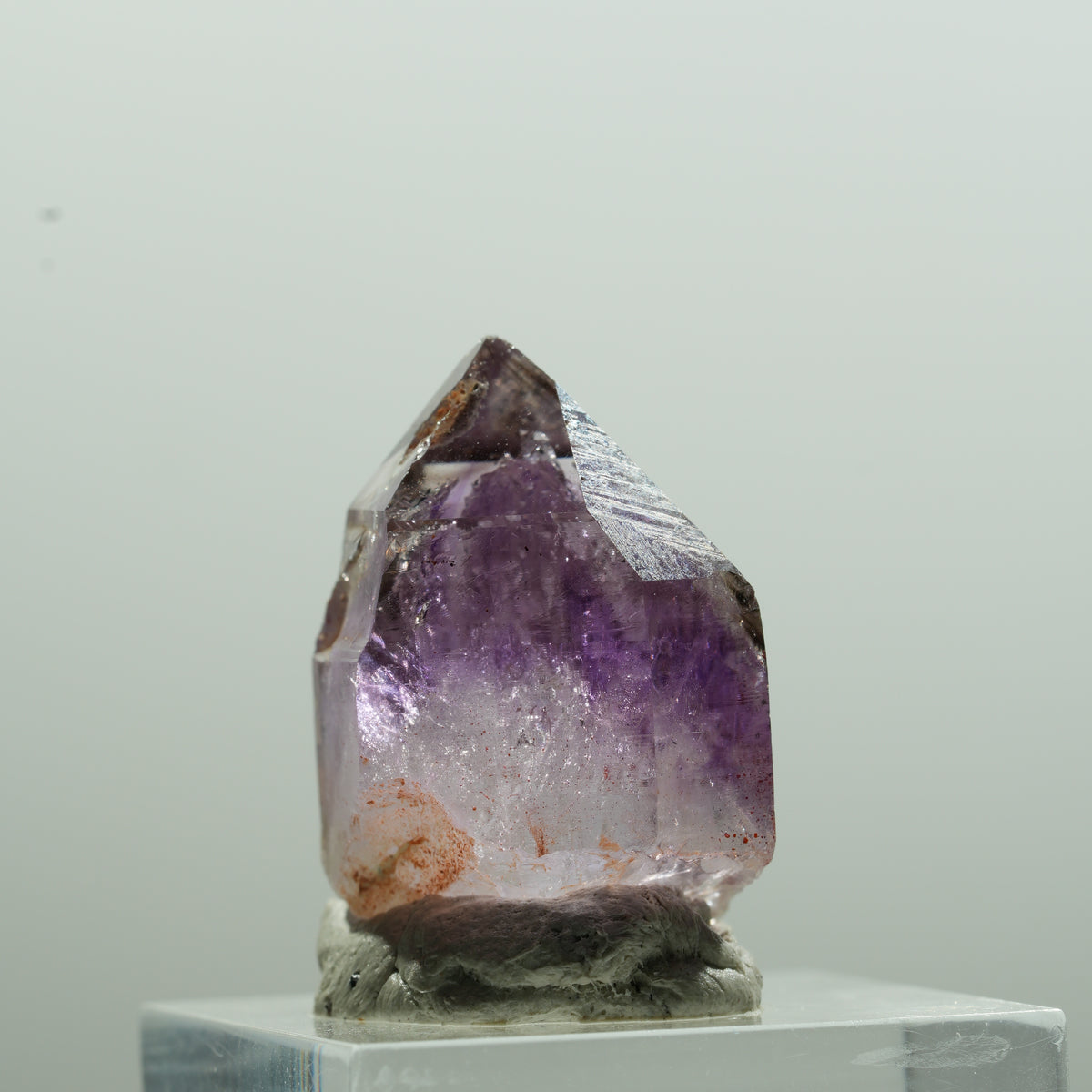 Seltene Skelett Phantom Amethyst Spitze Goboboseb, Namibia 26*19*17mm #13619