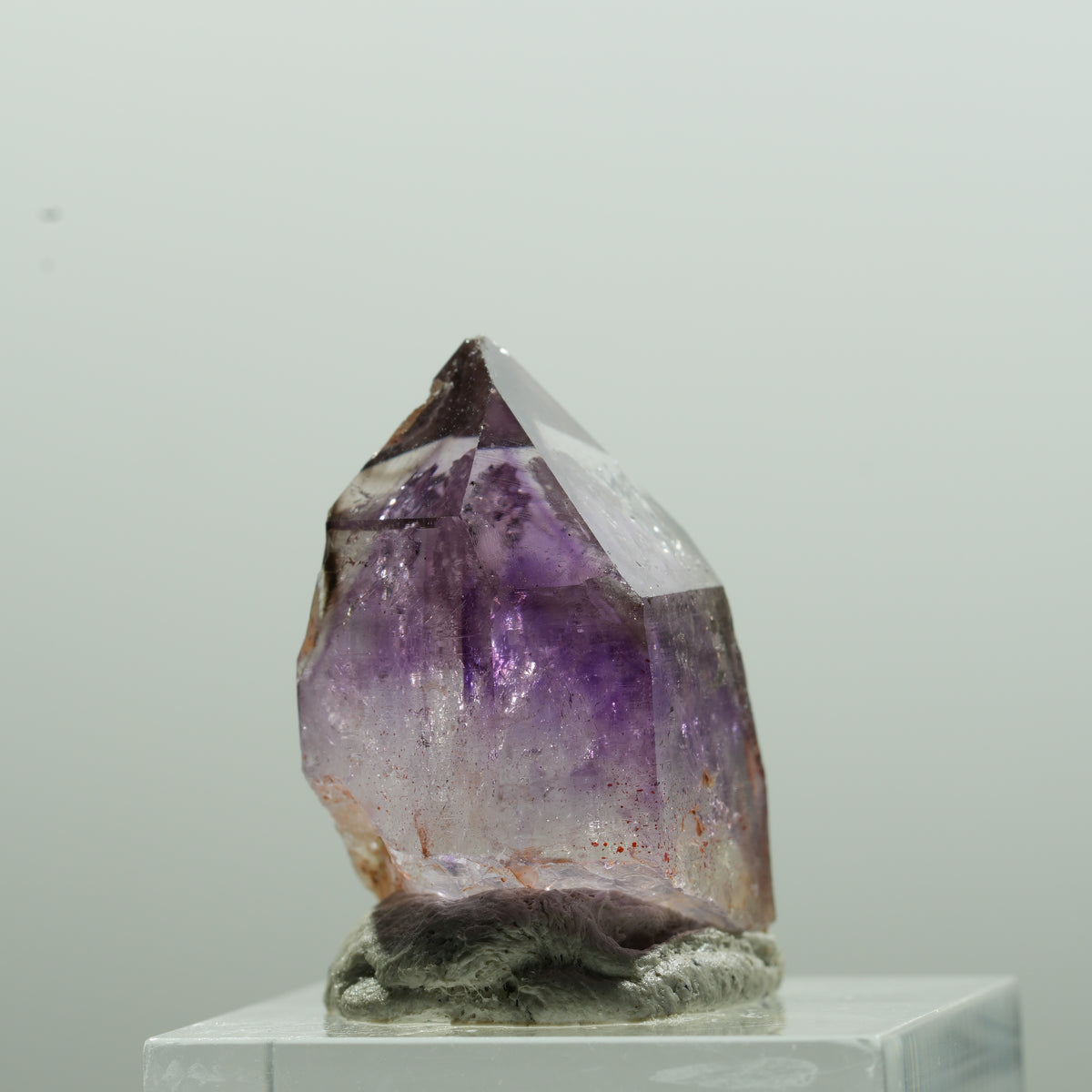 Seltene Skelett Phantom Amethyst Spitze Goboboseb, Namibia 26*19*17mm #13619