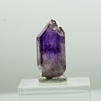 Seltene Skelett Phantom Amethyst Spitze Brandberg, Namibia 27*11*8mm #13620