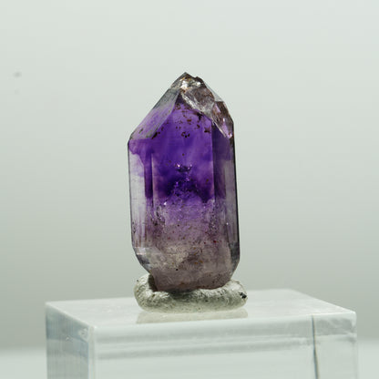 Seltene Skelett Phantom Amethyst Spitze Brandberg, Namibia 27*11*8mm #13620