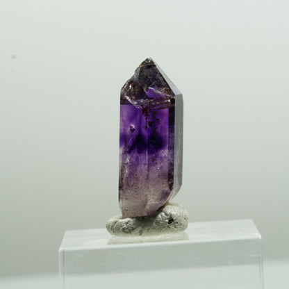 Seltene Skelett Phantom Amethyst Spitze Brandberg, Namibia 27*11*8mm #13620