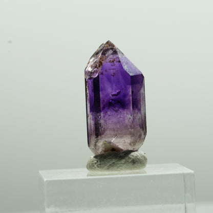 Seltene Skelett Phantom Amethyst Spitze Brandberg, Namibia 27*11*8mm #13620