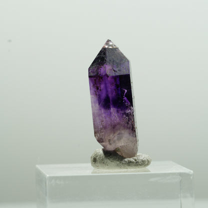 Seltene Skelett Phantom Amethyst Spitze Brandberg, Namibia 27*11*8mm #13620