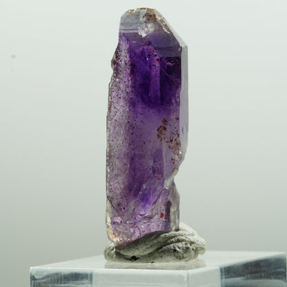 Seltene Phantom Amethyst Doppelender Spitze Goboboseb, Namibia 40*15*11mm #13621