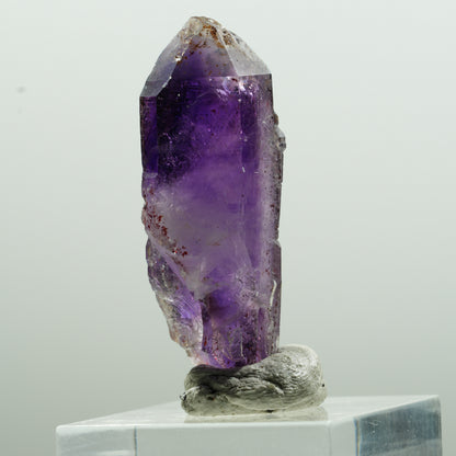 Seltene Phantom Amethyst Doppelender Spitze Goboboseb, Namibia 40*15*11mm #13621