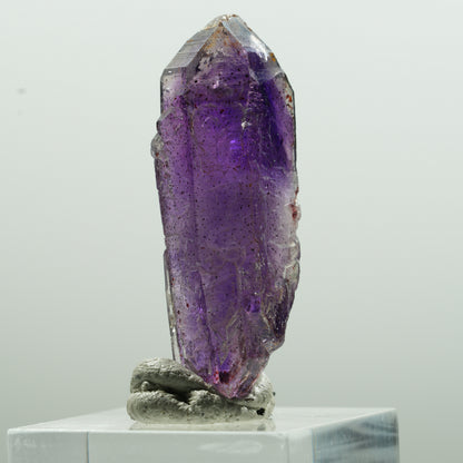 Seltene Phantom Amethyst Doppelender Spitze Goboboseb, Namibia 40*15*11mm #13621