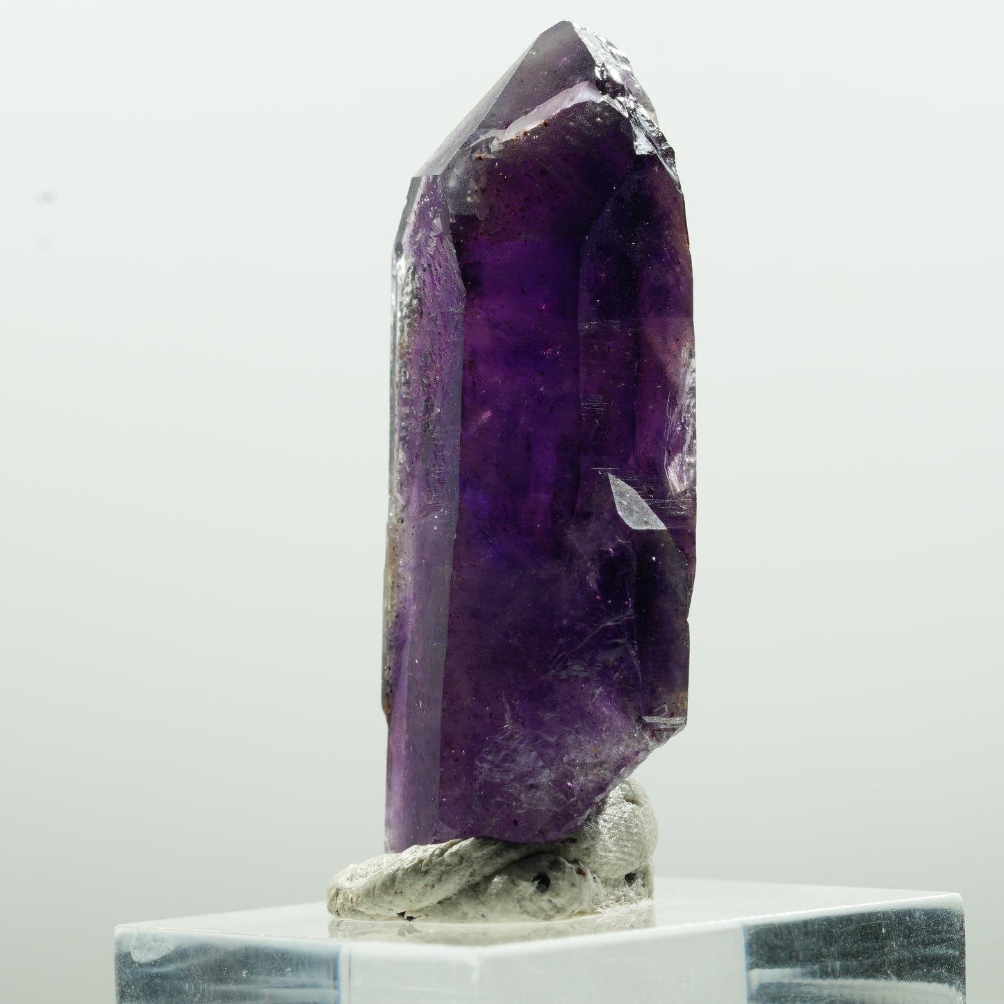 Seltene Skelett Phantom Amethyst Spitze Brandberg, Namibia 43*17*13mm #13622