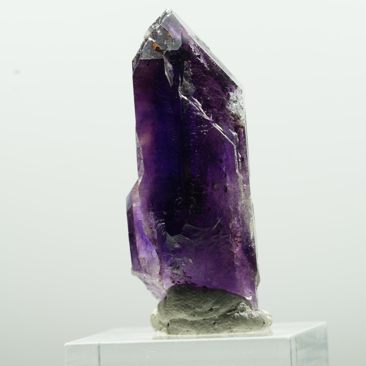 Seltene Skelett Phantom Amethyst Spitze Brandberg, Namibia 43*17*13mm #13622