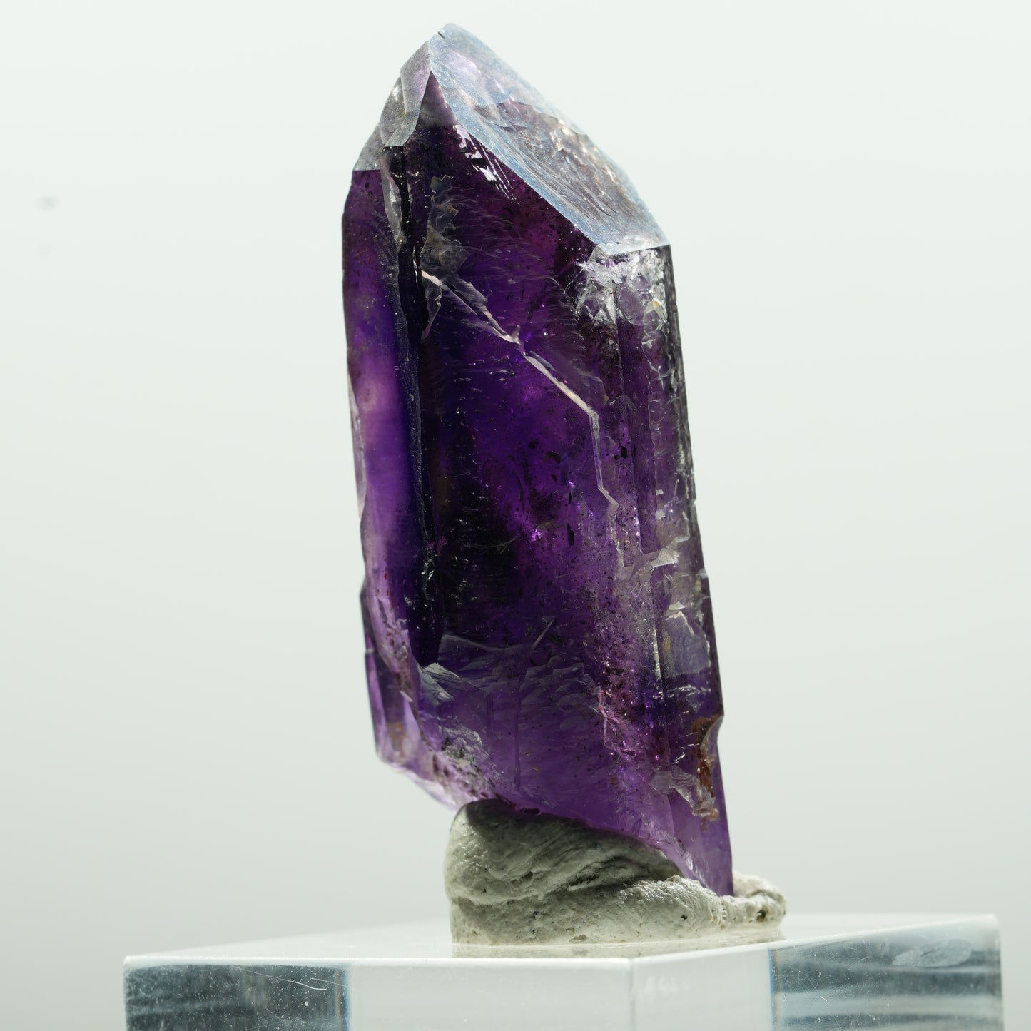 Seltene Skelett Phantom Amethyst Spitze Brandberg, Namibia 43*17*13mm #13622