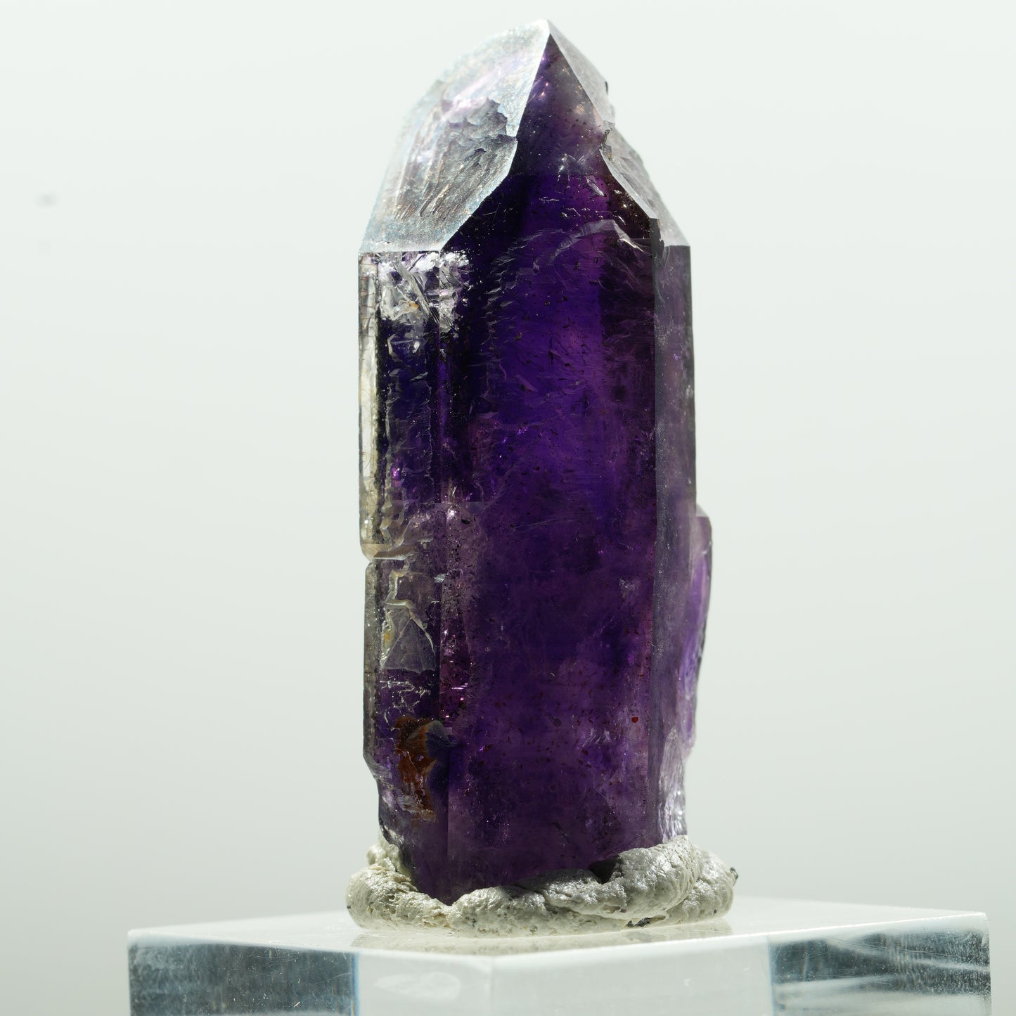 Seltene Skelett Phantom Amethyst Spitze Brandberg, Namibia 43*17*13mm #13622