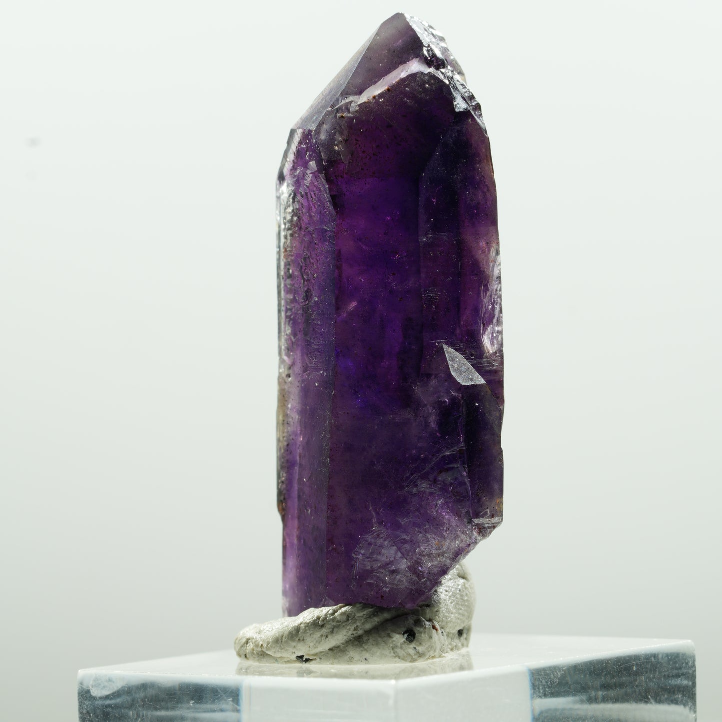 Seltene Skelett Phantom Amethyst Spitze Brandberg, Namibia 43*17*13mm #13622