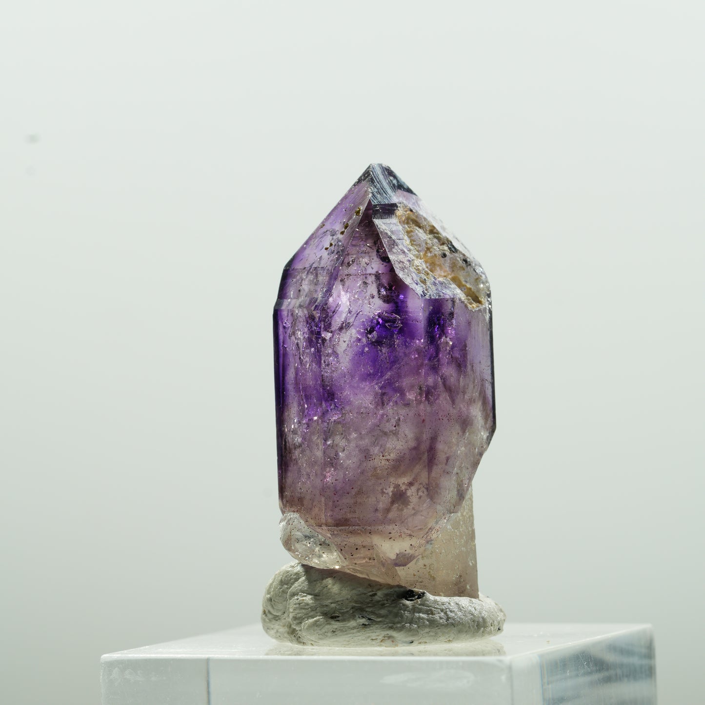 Seltene Phantom Amethyst Skelett Zepter Spitze Brandberg, Namibia 32*14*14mm #13623