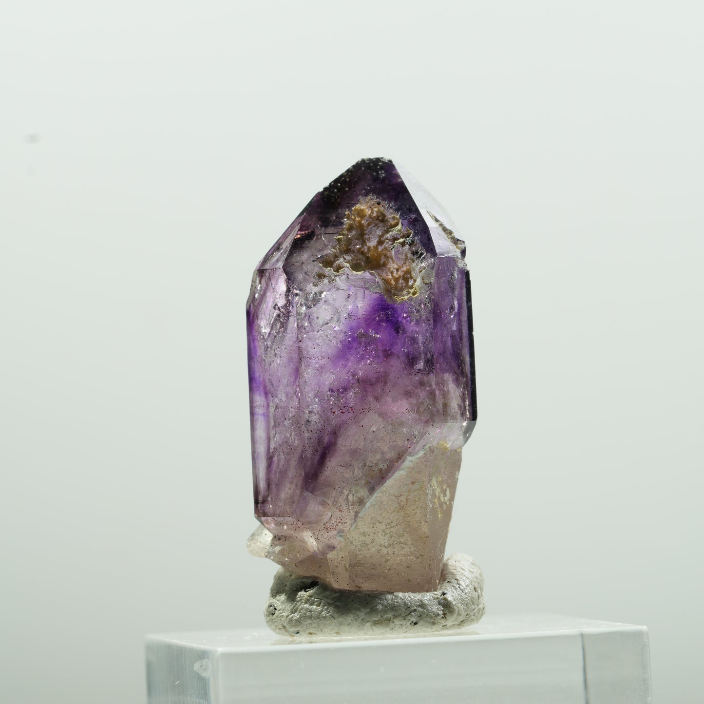Seltene Phantom Amethyst Skelett Zepter Spitze Brandberg, Namibia 32*14*14mm #13623