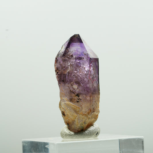 Enhydro Skelett Phantom Amethyst Spitze, 1x Blase Brandberg, Namibia 33*15*14mm #13624