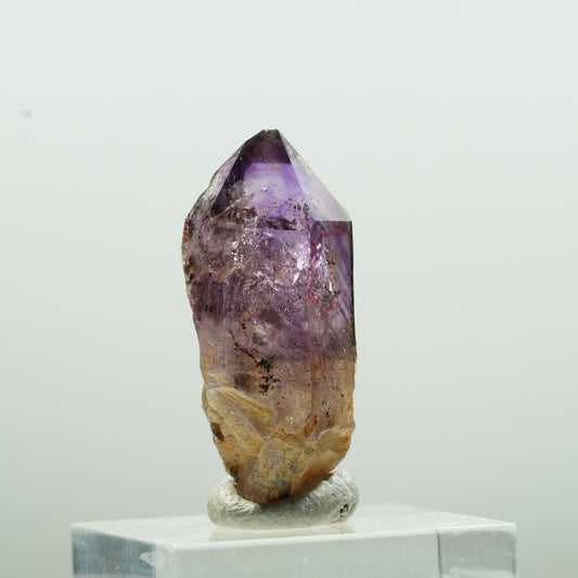 Enhydro Skelett Phantom Amethyst Spitze, 1x Blase Brandberg, Namibia 33*15*14mm #13624