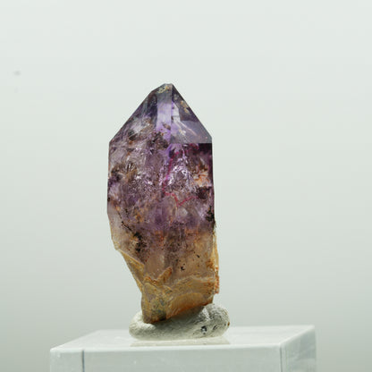 Enhydro Skelett Phantom Amethyst Spitze, 1x Blase Brandberg, Namibia 33*15*14mm #13624