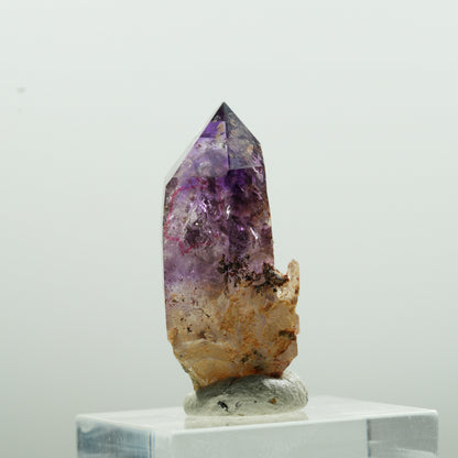 Enhydro Skelett Phantom Amethyst Spitze, 1x Blase Brandberg, Namibia 33*15*14mm #13624