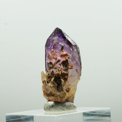 Enhydro Skelett Phantom Amethyst Spitze, 1x Blase Brandberg, Namibia 33*15*14mm #13624