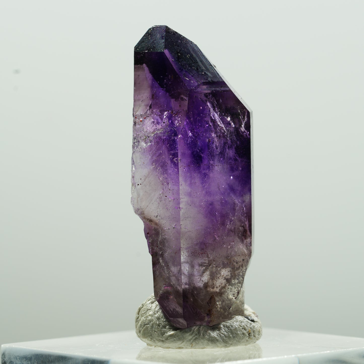 Seltene Skelett Phantom Amethyst Spitze Brandberg, Namibia 33*13*12mm #13625