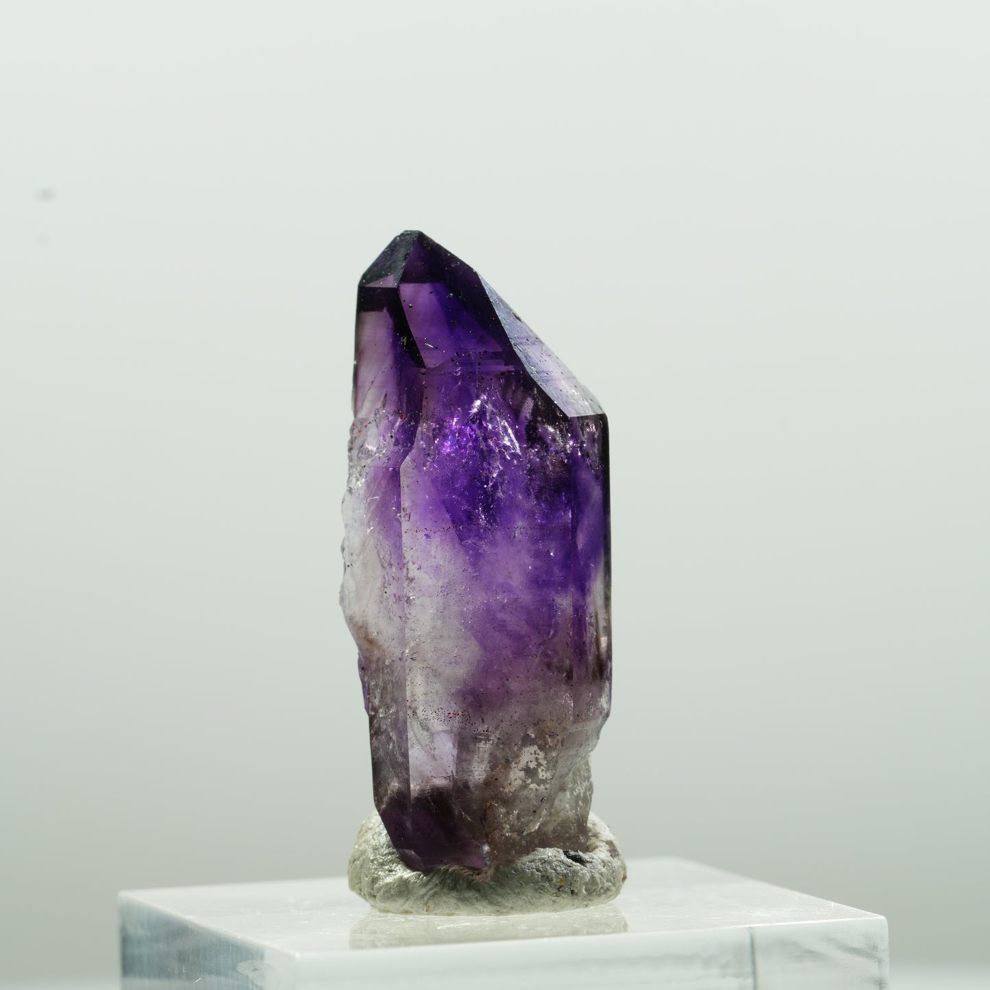 Seltene Skelett Phantom Amethyst Spitze Brandberg, Namibia 33*13*12mm #13625