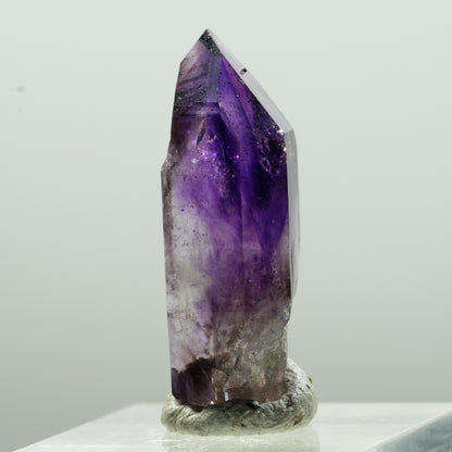 Seltene Skelett Phantom Amethyst Spitze Brandberg, Namibia 33*13*12mm #13625