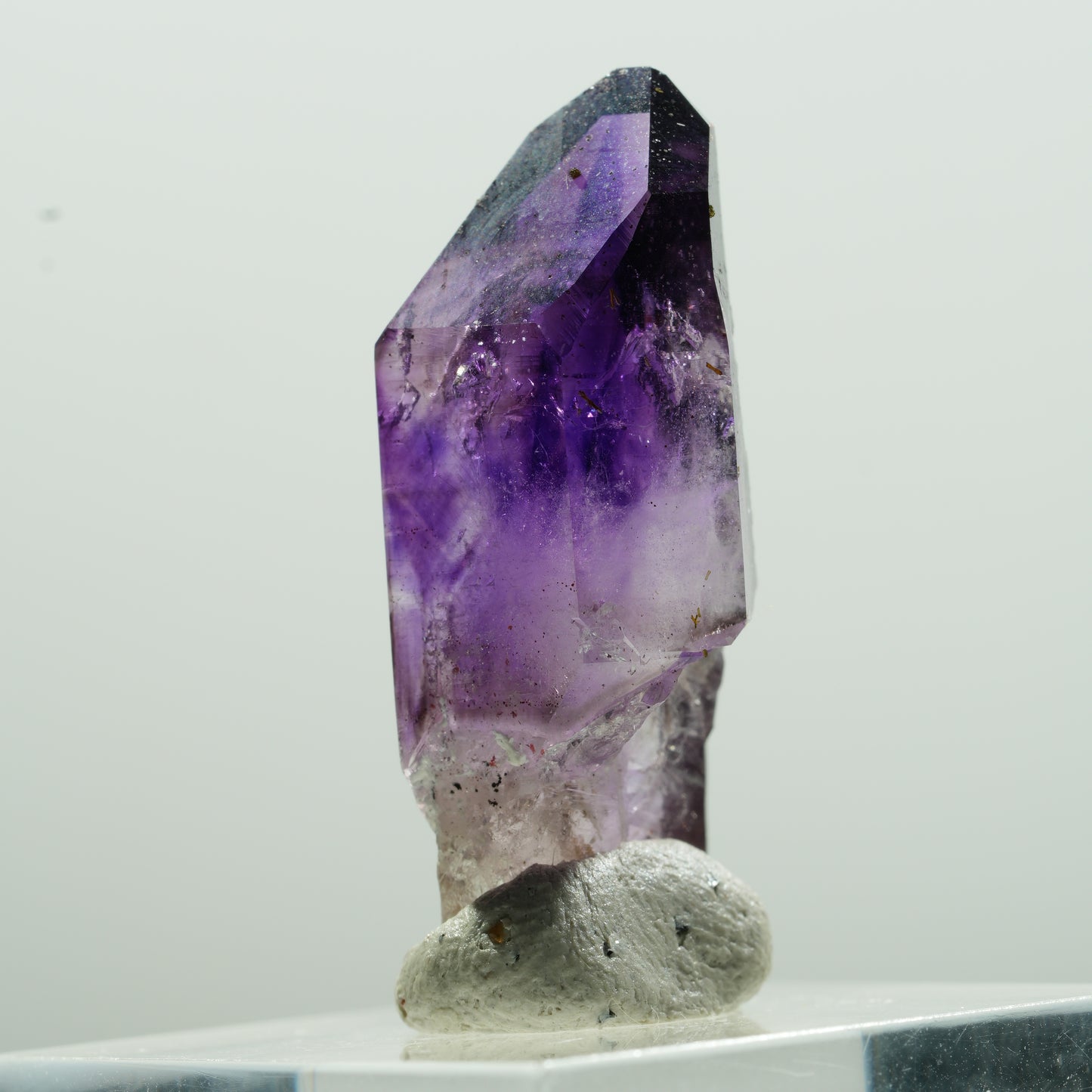 Seltene Skelett Phantom Amethyst Spitze Brandberg, Namibia 33*13*12mm #13625