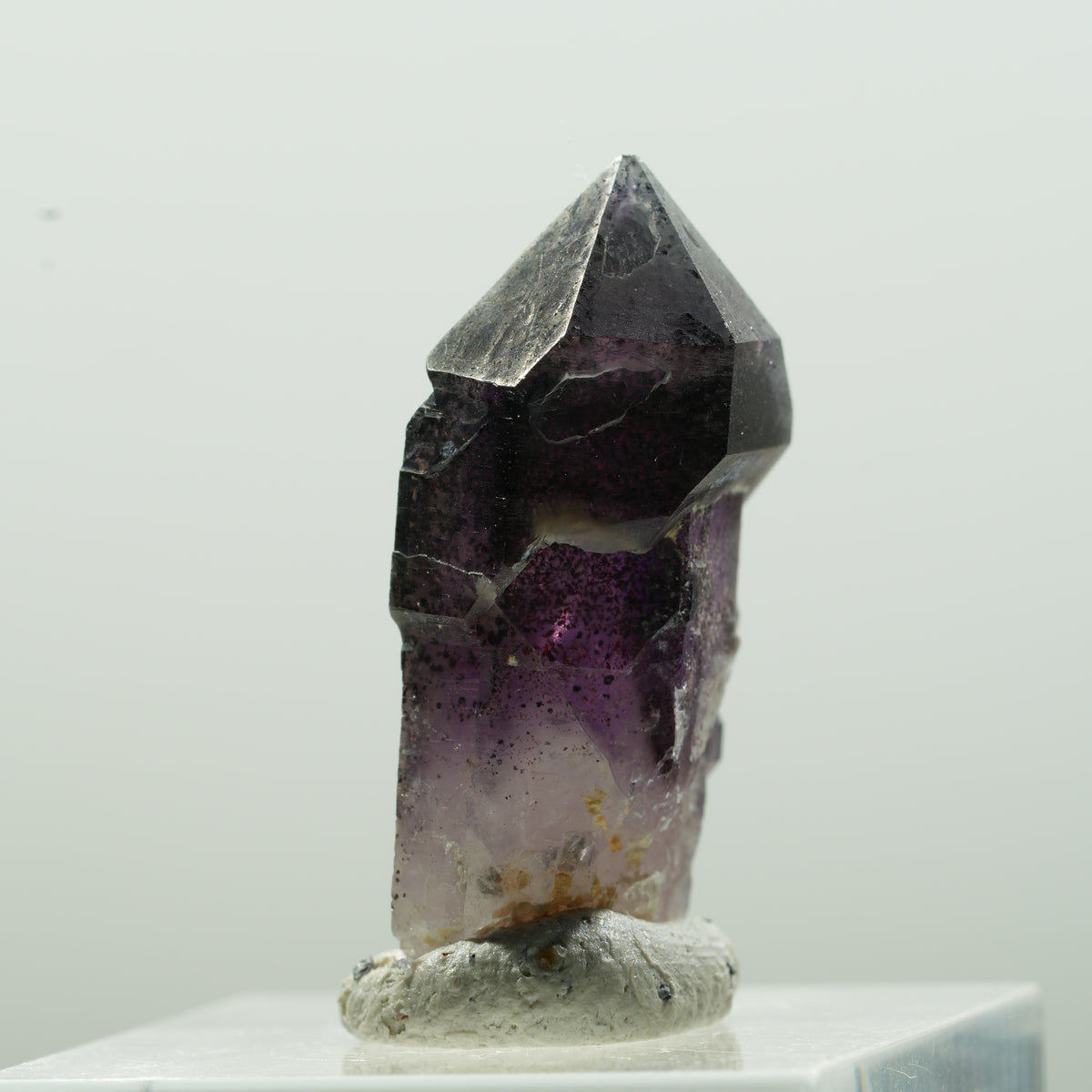 Seltene Phantom Amethyst Skelett Zepter Spitze Brandberg, Namibia 30*15*12mm #13626