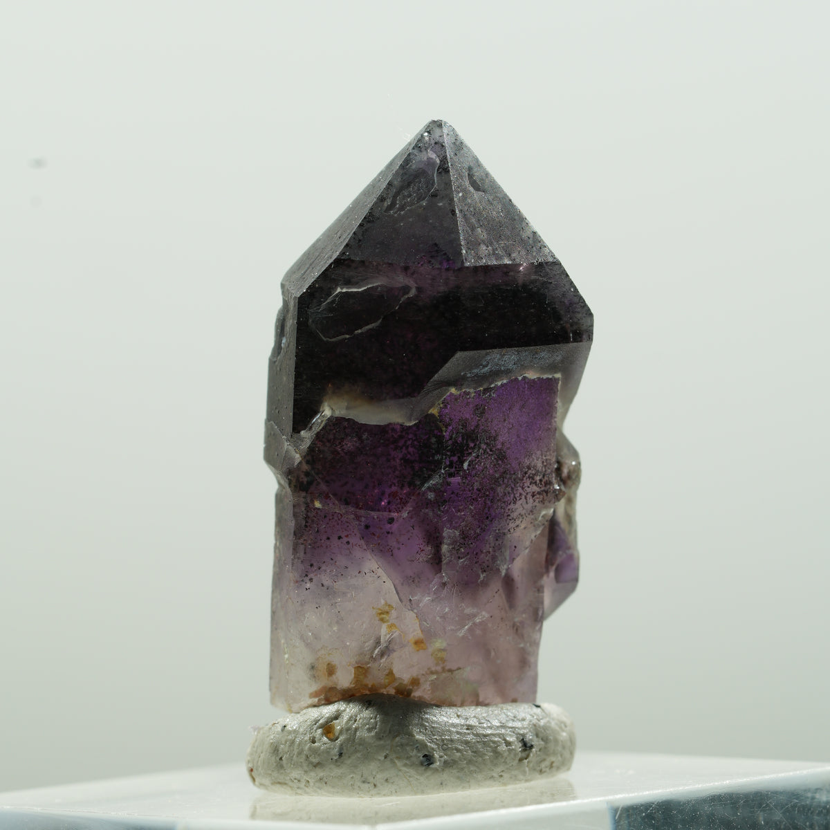 Seltene Phantom Amethyst Skelett Zepter Spitze Brandberg, Namibia 30*15*12mm #13626