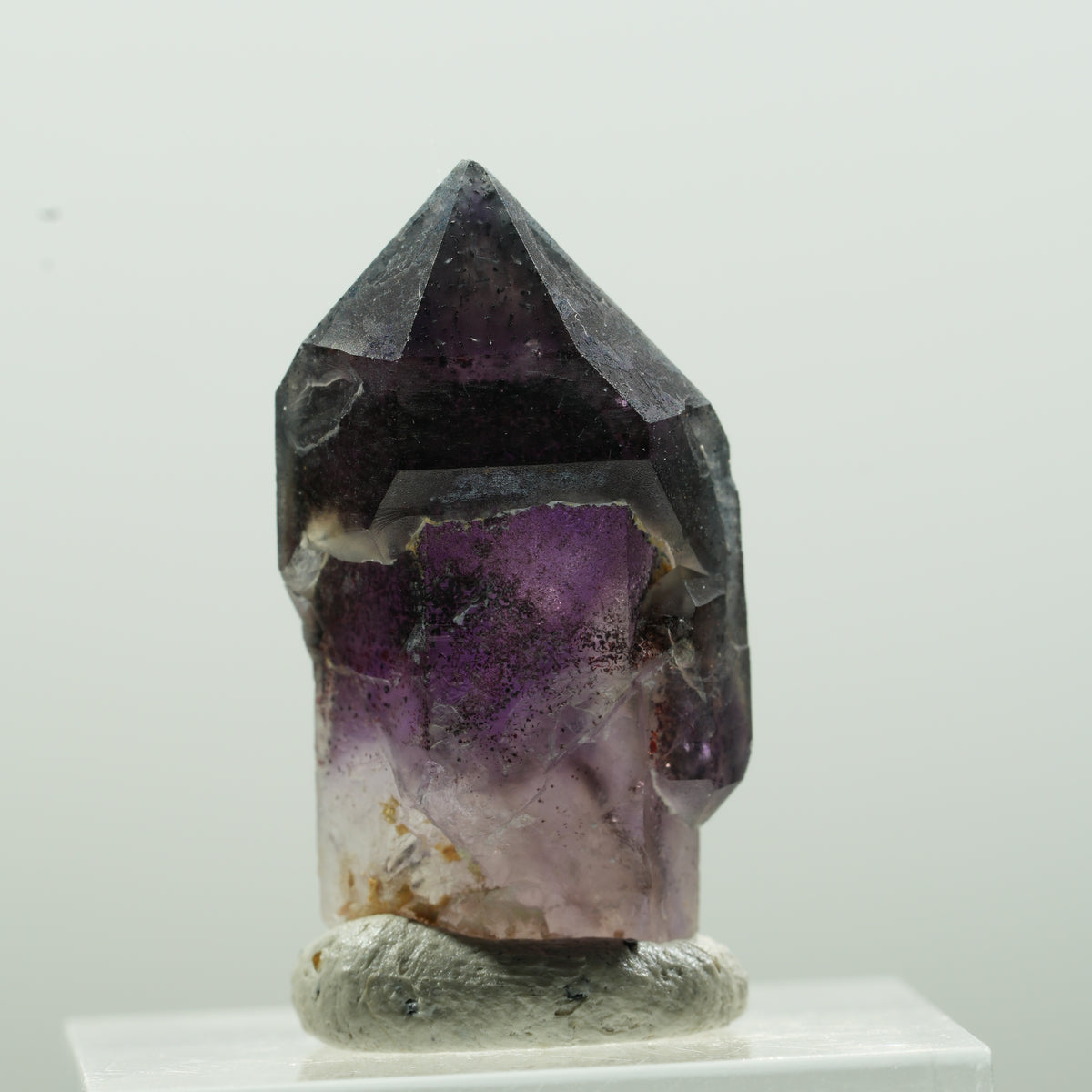 Seltene Phantom Amethyst Skelett Zepter Spitze Brandberg, Namibia 30*15*12mm #13626