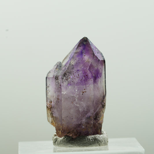 Seltene Skelett Phantom Amethyst Spitze Brandberg, Namibia 26*14*12mm #13629
