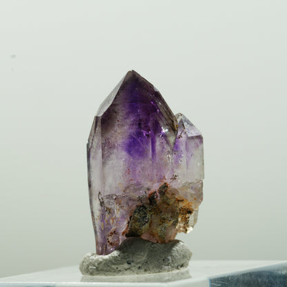 Seltene Skelett Phantom Amethyst Spitze Brandberg, Namibia 26*14*12mm #13629