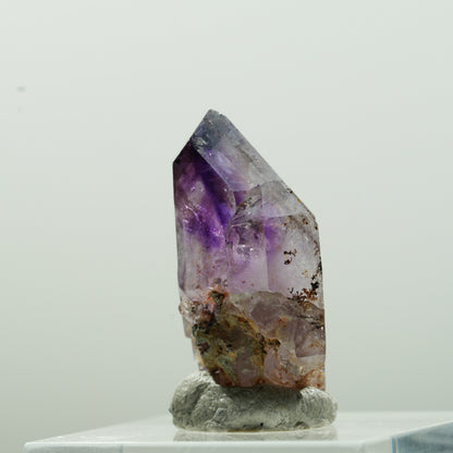 Seltene Skelett Phantom Amethyst Spitze Brandberg, Namibia 26*14*12mm #13629