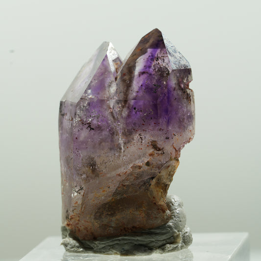 Seltene Phantom Amethyst Skelett Zepter Spitzen Brandberg, Namibia 31*17*15mm #13632