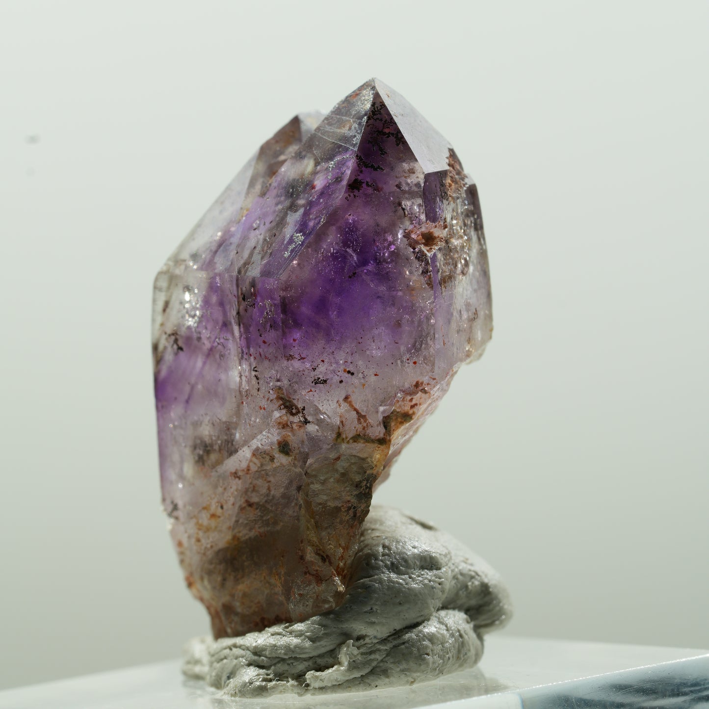 Seltene Phantom Amethyst Skelett Zepter Spitzen Brandberg, Namibia 31*17*15mm #13632