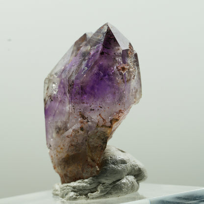 Seltene Phantom Amethyst Skelett Zepter Spitzen Brandberg, Namibia 31*17*15mm #13632