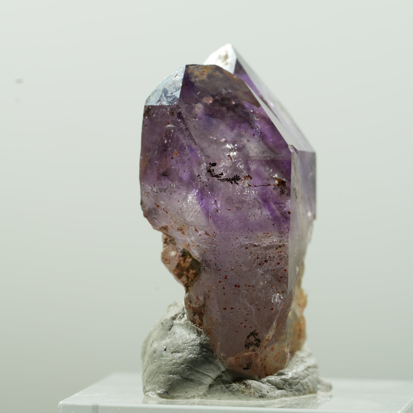 Seltene Phantom Amethyst Skelett Zepter Spitzen Brandberg, Namibia 31*17*15mm #13632