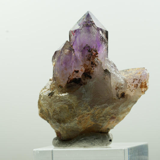Enhydro Skelett Phantom Amethyst Stufe, 1x Blase Brandberg, Namibia 42*35*22mm #13634