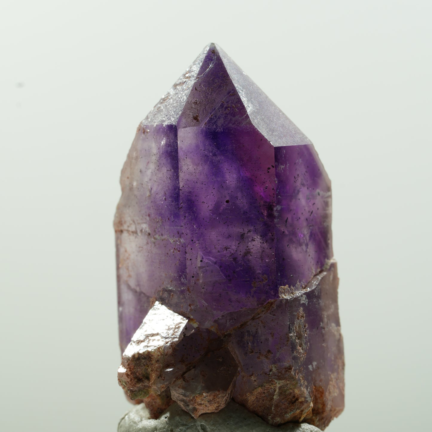 Seltene Skelett Phantom Amethyst Spitze Brandberg, Namibia 39*22*20mm #13635