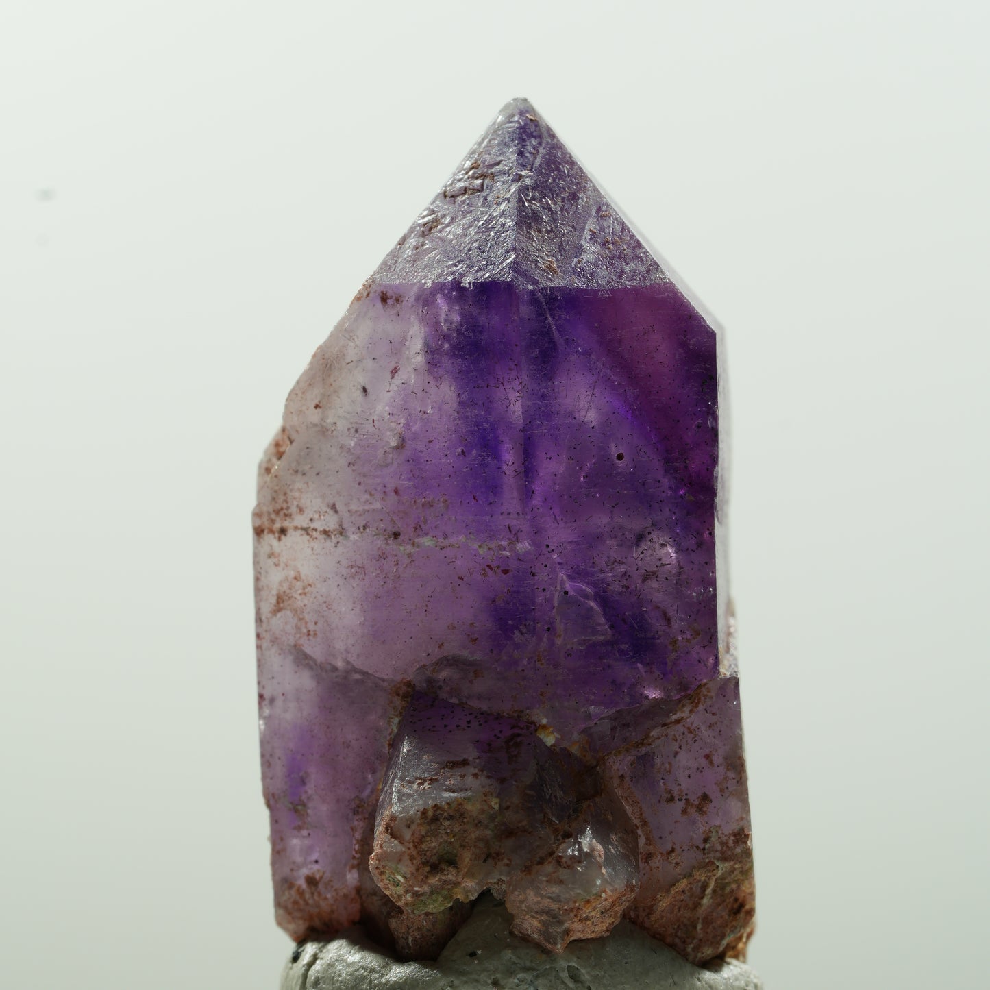 Seltene Skelett Phantom Amethyst Spitze Brandberg, Namibia 39*22*20mm #13635