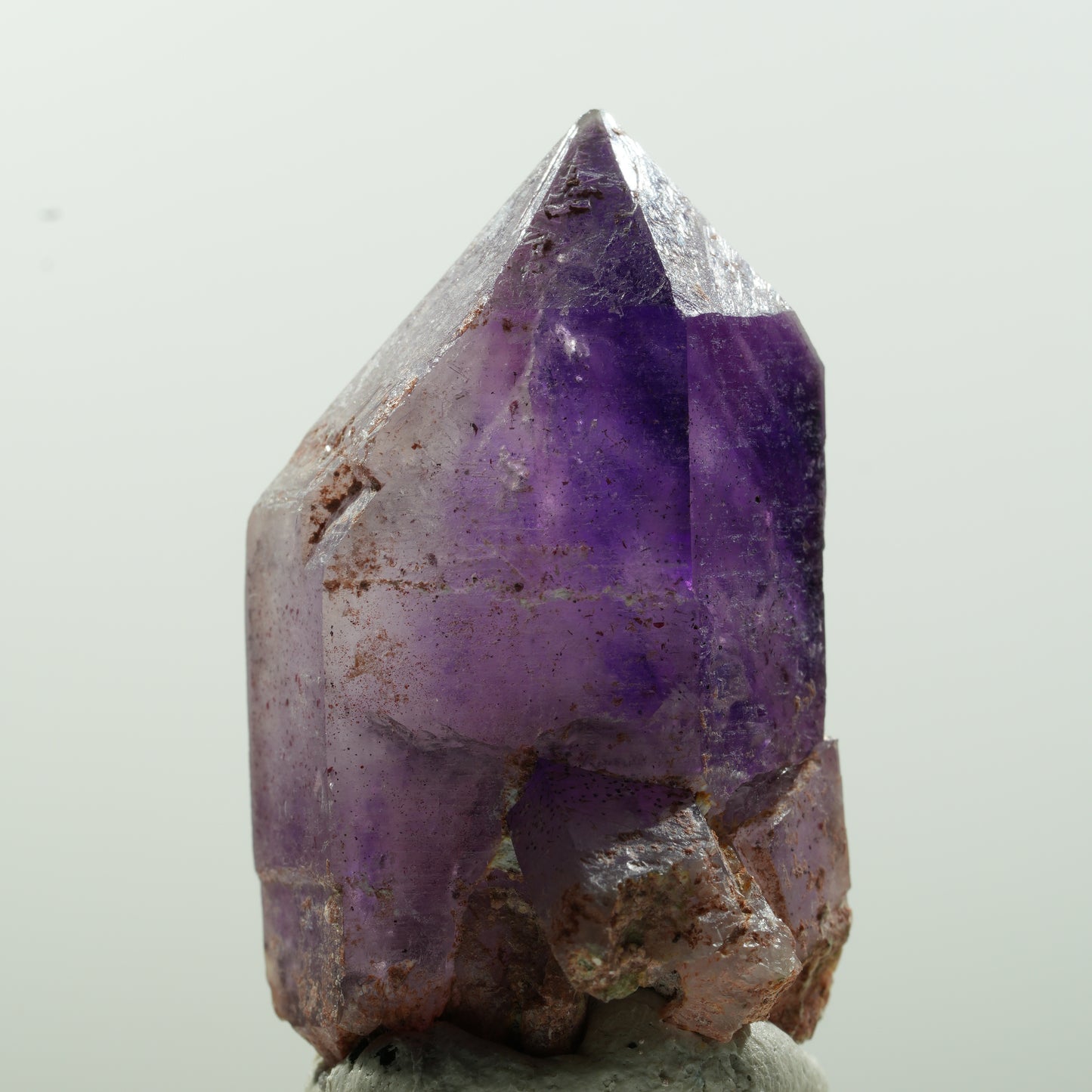 Seltene Skelett Phantom Amethyst Spitze Brandberg, Namibia 39*22*20mm #13635