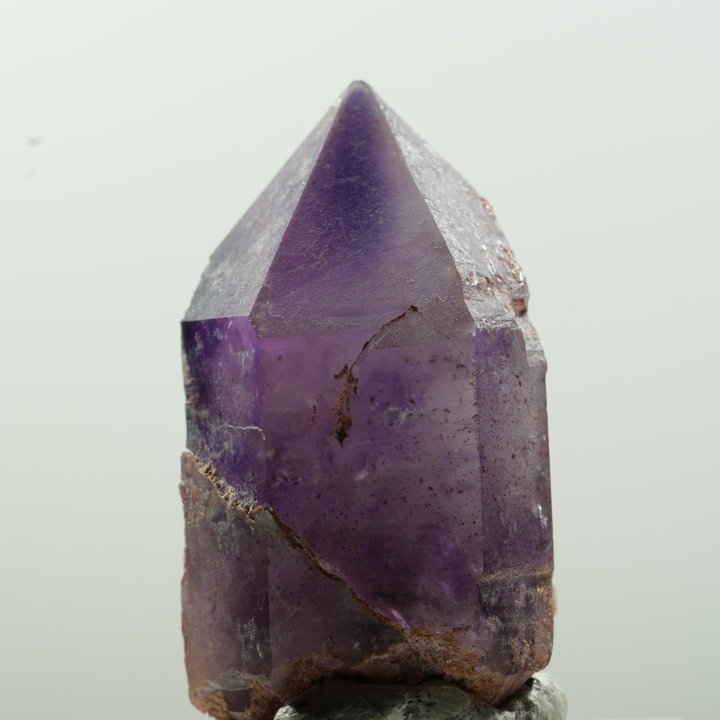 Seltene Skelett Phantom Amethyst Spitze Brandberg, Namibia 39*22*20mm #13635